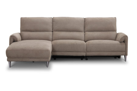 California sofa med sjeselong og el-recliner